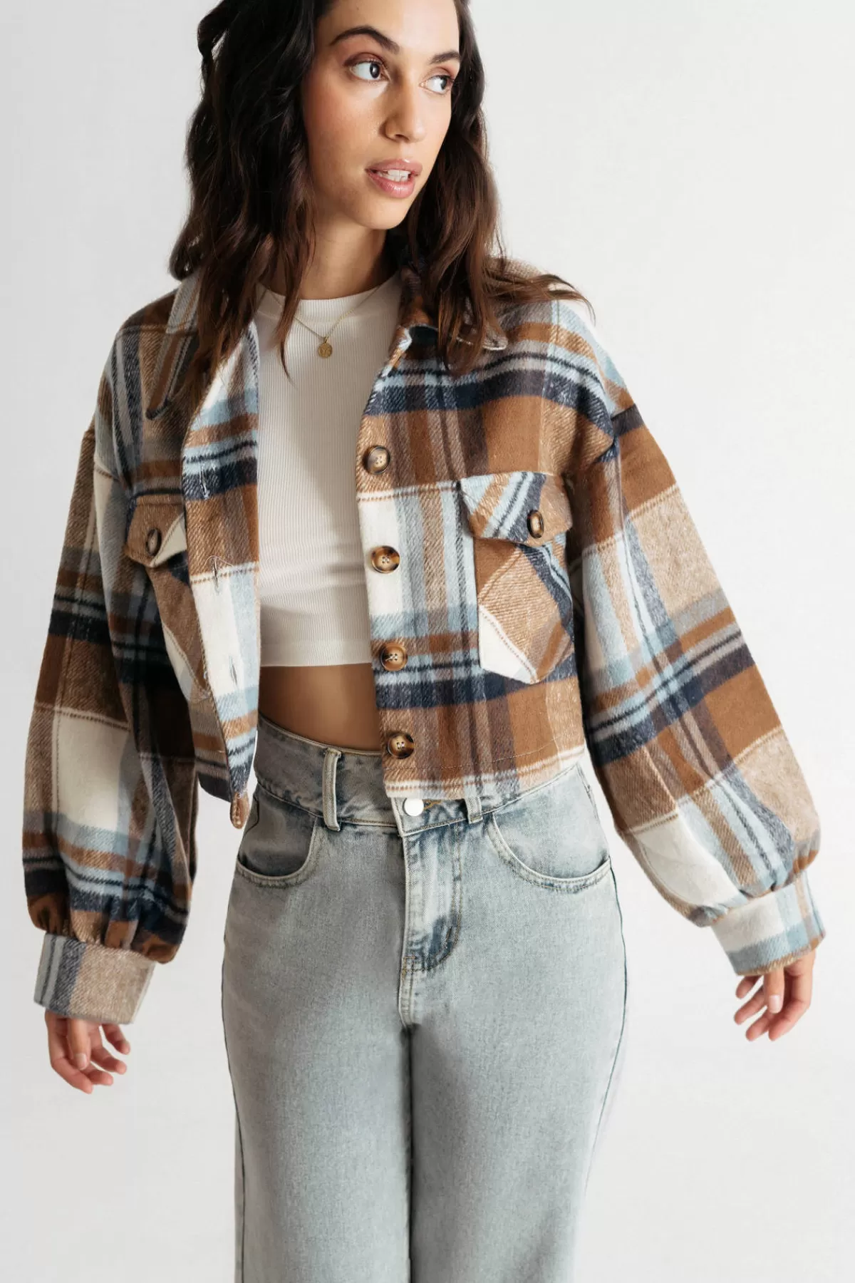 Tobi With Ease Plaid Jacket - * Vacation Shop | New Years Eve Outfits