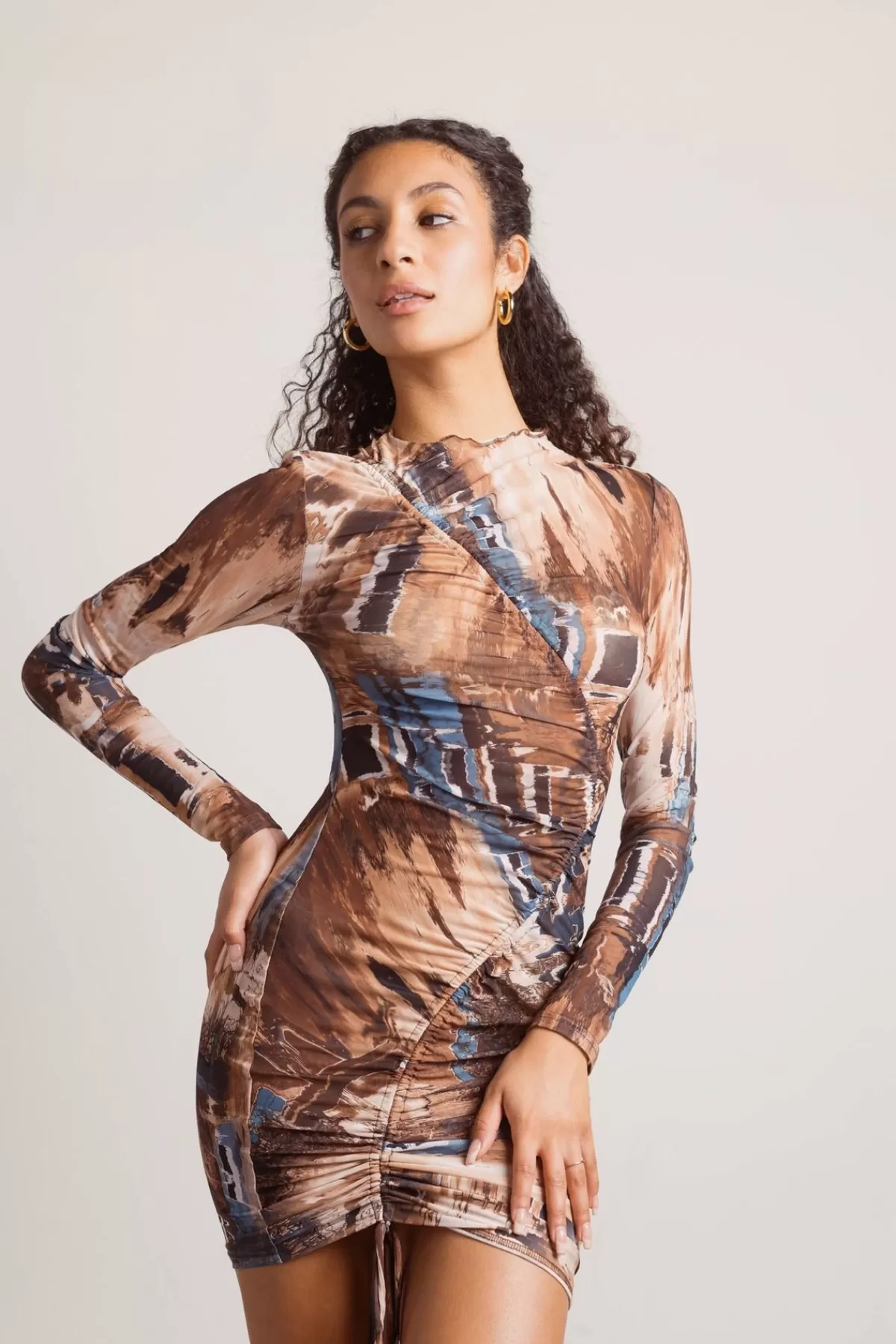 Tobi Zero Gravity Abstract Print Bodycon Mini Dress - * Bachelorette Party Dresses | Party Shop